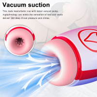 Автоматичний мастурбатор Masturbation Cup , 7 Suction Power, 7 Vibration Setting — Переглянути зображення 3