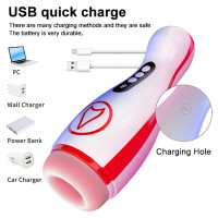 Автоматичний мастурбатор Masturbation Cup , 7 Suction Power, 7 Vibration Setting — Переглянути зображення 4