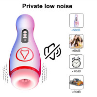 Автоматичний мастурбатор Masturbation Cup , 7 Suction Power, 7 Vibration Setting — Переглянути зображення 5