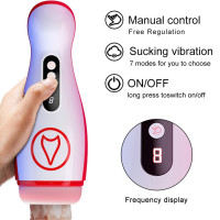 Автоматичний мастурбатор Masturbation Cup , 7 Suction Power, 7 Vibration Setting — Переглянути зображення 7