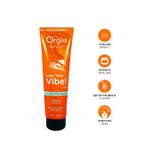 Лубрикант з ефектом вібрації Orgie Lube Tube Vibe! Low Sex On The Beach, секс на пляжі, 100 мл — Просмотреть изображение 3