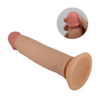 Фалоімітатор PRETTY LOVE - KEON 8.4(214mm) Sliding Skin Series TPR, Suction base Bendable — Просмотреть изображение 5