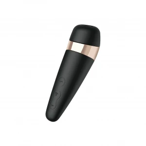 Вакуумний вібратор Satisfyer Pro 3+ Air Pulse Stimulator, з вібрацією