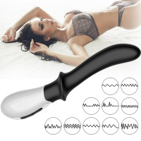 Вібромасажер точки G B - Series Fox Silicone G-spot Massager, з нагріванням, чорний — Просмотреть изображение 6