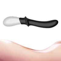 Вібромасажер точки G B - Series Fox Silicone G-spot Massager, з нагріванням, чорний — Просмотреть изображение 7