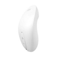 Вакуумний стимулятор клітора для жінок з вібрацією Satisfyer Vulva Lover 2, білий — Просмотреть изображение 3