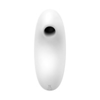 Вакуумний стимулятор клітора для жінок з вібрацією Satisfyer Vulva Lover 2, білий — Просмотреть изображение 4