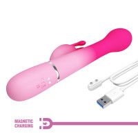Вібратор PRETTY LOVE Dejon, Tenderness, 7 vibration functions 4 thrusting settings 4 rotatio