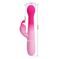 Вібратор PRETTY LOVE Dejon, Tenderness, 7 vibration functions 4 thrusting settings 4 rotatio — Переглянути зображення 3
