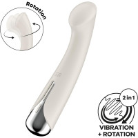 Вібратор для точки G з ротацією Satisfyer Spinning G-Spot 1, бежевий — Просмотреть изображение 5