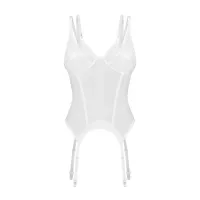 Корсет Arrowel White, білий, S/M — Переглянути зображення 2