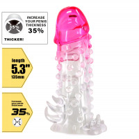 Насадка на пеніс BAILE  Wilford, 13,5 cm, Waterproof