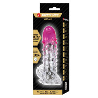 Насадка на пеніс BAILE  Wilford, 13,5 cm, Waterproof — Переглянути зображення 5