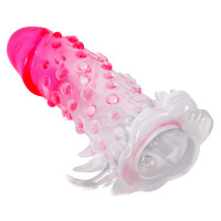 Насадка на пеніс BAILE  Wilford, 13,5 cm, Waterproof — Переглянути зображення 6