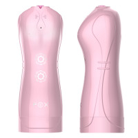 Мастурбатор B - Series Fox Vibrating and Flashing Masturbation Cup, рожевий — Просмотреть изображение 5