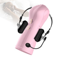 Мастурбатор B - Series Fox Vibrating and Flashing Masturbation Cup, рожевий — Просмотреть изображение 7