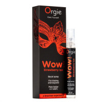 Спрей для орального сексу ORGIE WOW BUCAL SPRAY STRAWBERRY ICE ПОЛУНИЦЯ, 10 МЛ — Переглянути зображення 3
