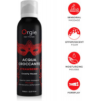 Масажна піна Orgie Acqua Croccante Strawberry, полуниця, 150 мл — Просмотреть изображение 4