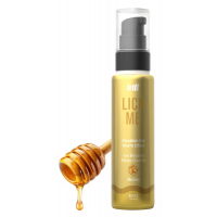 Оральний лубрикант Intt Lick Me Honey Kissable Gel, з функцією нагріву