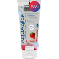 Лубрикант AQUAglide Strawberry, 100ml