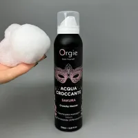 Масажна піна Orgie Acqua Croccante Sakura, квіти сакури, 150 мл — Просмотреть изображение 4