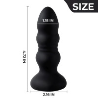 Анальна вібро пробка Lighting anal plug — Просмотреть изображение 3
