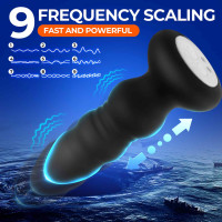 Анальна вібро пробка Lighting anal plug — Просмотреть изображение 4