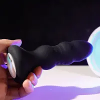 Анальна вібро пробка Lighting anal plug — Переглянути зображення 8