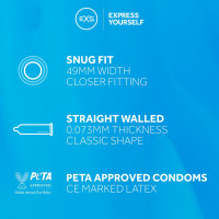 Презервативи EXS Snug Fit, 48 шт