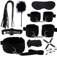 Набір БДСМ іграшок Fetish B-Series BDSM Kit 3.0, чорний — Просмотреть изображение 10