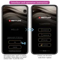 Вібростимулятор PRETTY LOVE - Klay, 10 vibration functions 10 thrusting settings Mobile APP remote c — Переглянути зображення 2