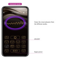 Вібростимулятор PRETTY LOVE - Klay, 10 vibration functions 10 thrusting settings Mobile APP remote c — Просмотреть изображение 5