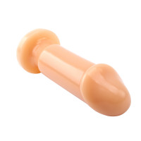 Анальний фалоімітатор Large Slim Dildo, тілесний — Просмотреть изображение 3