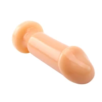 Анальний фалоімітатор Large Slim Dildo, тілесний — Переглянути зображення 3
