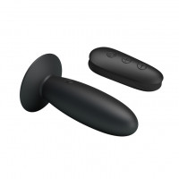 Анальна пробка з вібрацією MR Play Super Rower Remote Control Vibrating Anal Plug, чорна — Просмотреть изображение 5