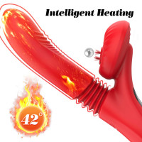 Вібратор для подвійної стимуляціїї Silicone Vibrator 7 Powerful Modes — Переглянути зображення 7
