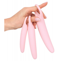 Набір фалоімітаторів Sweet Smile Vaginal Trainers, рожевий — Переглянути зображення 5