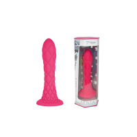 Фалоімітатор Silexd Liquid Silicone Fantasy Dreamy Size 7, рожевий