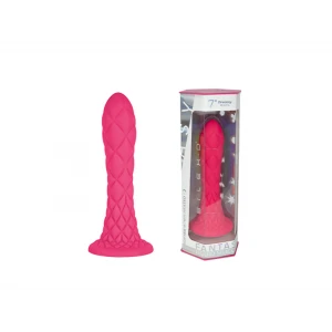 Фалоімітатор Silexd Liquid Silicone Fantasy Dreamy Size 7, рожевий