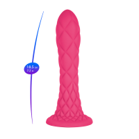 Фалоімітатор Silexd Liquid Silicone Fantasy Dreamy Size 7, рожевий — Переглянути зображення 5