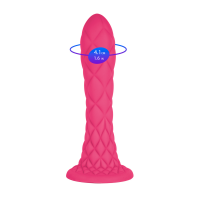 Фалоімітатор Silexd Liquid Silicone Fantasy Dreamy Size 7, рожевий — Переглянути зображення 7