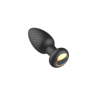 Анальна пробка B-Series Rotating anal plug, з функцією ротації, чорна — Просмотреть изображение 7