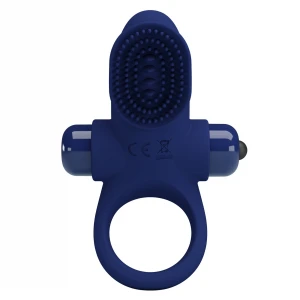 Віброкільце для члена Pretty Love Vibrant Penis Ring II, синє