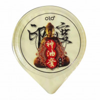Презервативи Olo Gold Indian God Oil, з точковим та пролонгуючим ефектом, 10 шт