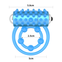 Віброкільце для члена Lumino Play Vibrating Penis Ring, світиться у темряві