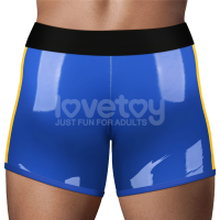 Труси для страпону Chic Strap-On Shorts, сині — Переглянути зображення 3