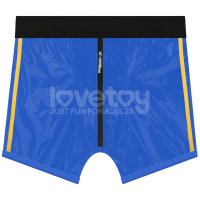 Труси для страпону Chic Strap-On Shorts, сині — Переглянути зображення 6