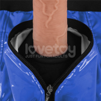 Труси для страпону Chic Strap-On Shorts, сині — Переглянути зображення 9