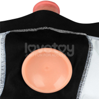 Труси для страпону Chic Strap-On Shorts, сині — Переглянути зображення 11