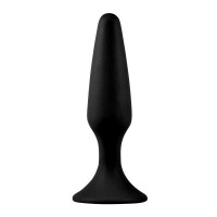 Анальна пробка LoveToy Small Anal Plug, силіконова, чорна